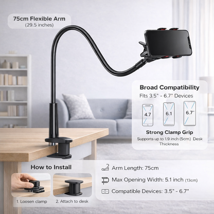 ProFlex 360™ Hands-Free Phone Holder